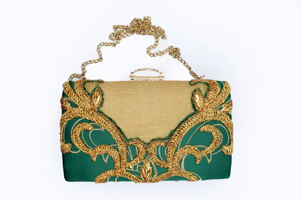 Green Fancy Clutch VFL #25